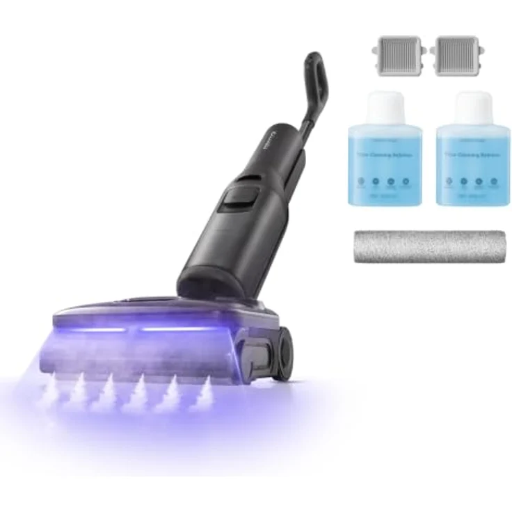 Roborock F25 Steam Set, Nass Trockensauger mit 25.000 Pa Saugkraft, 180 °C Dampfmopp und Hochtemperatur-Selbstreinigung – Bild 1
