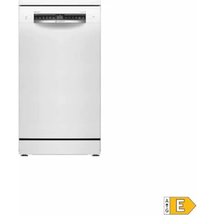 Bosch SPS4HMW49E, Freistehender Geschirrspüler für Singles, 45 cm breit, 10 Maßgedecke, leise (44 dB), Weiß und Schwarz, mit Kindersicherung und AquaStop – Bild 2