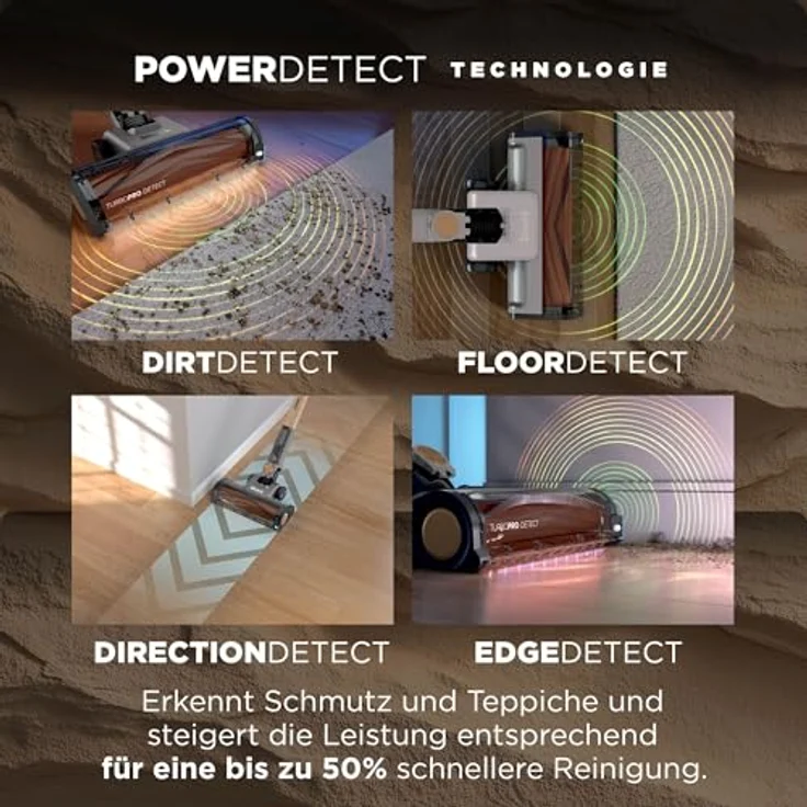 SHARK IA3246EUTIV PowerDetect Speed Luxe Collection Clean & Empty, Akku-Staubsauger mit selbstentleerender Ladestation, 350 Watt, bis zu 60 Minuten Laufzeit – Bild 6