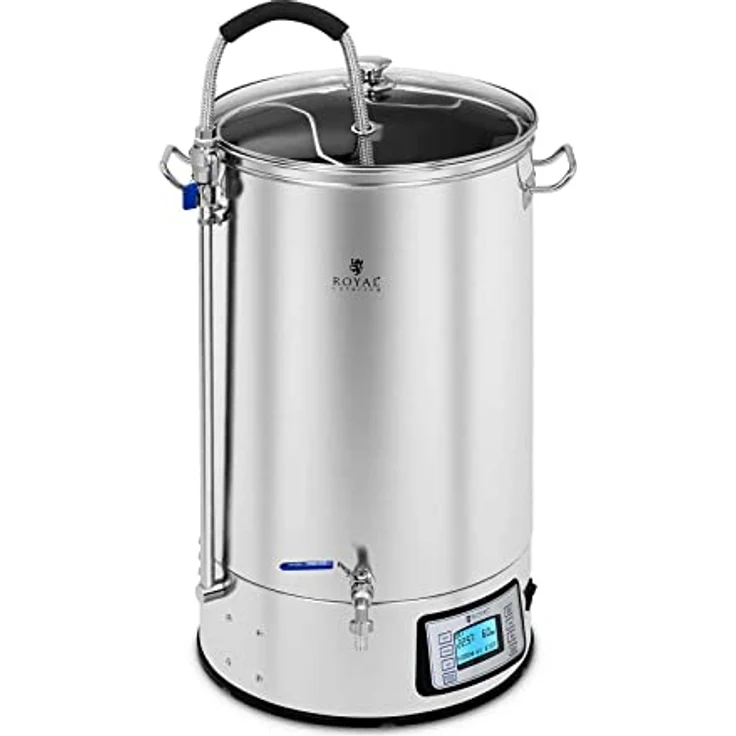 Royal Catering RCBM-42N Braukessel Bierbrauanlage Maischekessel Heimbrauanlage Bierbraukessel Bierbraugerät kleine Brauanlage Braukessel Edelstahl 60 L – Bild 1
