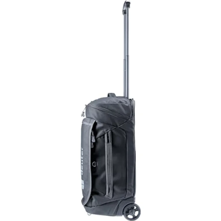 deuter Trolley Reisetasche Duffel Pro Movo 36, 2 Rollen, wasserabweisend, handgepäcktauglich, schwarz – Bild 5