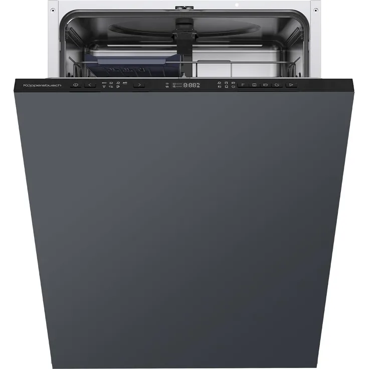 Küppersbusch G 6320.0v K-Series.3 Vollintegrierbarer Einbaugeschirrspüler mit 14 Maßgedecken, Edelstahl-Innenboden und Glaspflegeprogramm