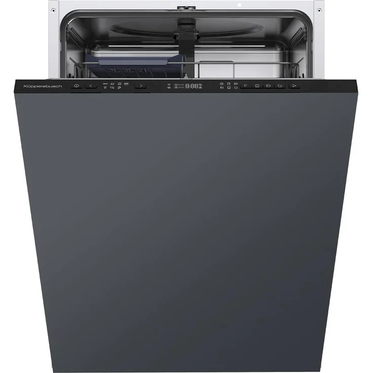 Küppersbusch G 6320.0v K-Series.3 Vollintegrierbarer Einbaugeschirrspüler mit 14 Maßgedecken, Edelstahl-Innenboden und Glaspflegeprogramm