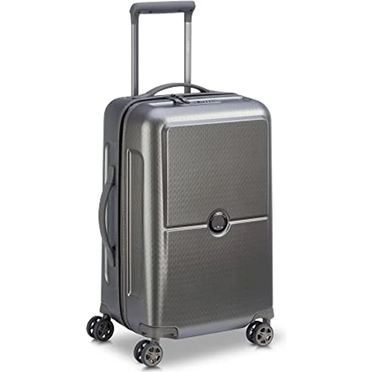 DELSEY PARIS - TURENNE - Starrer Kabinenkoffer - 55x35x25 cm - 38 Liter - S - Silber – Bild 3