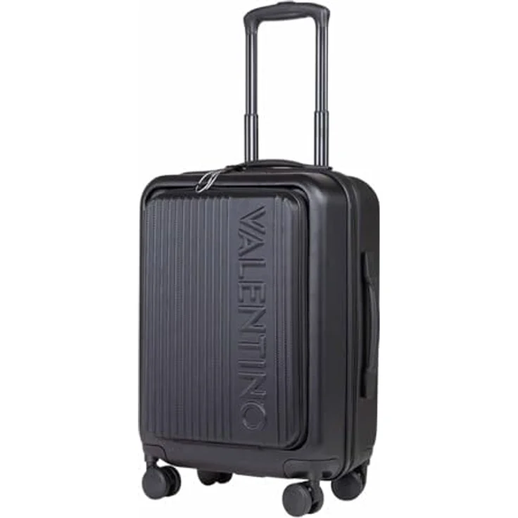VALENTINO Lexplor Carry On Trolley S Nero, Koffer mit viel Stauraum und leisem Fahrverhalten – Bild 2