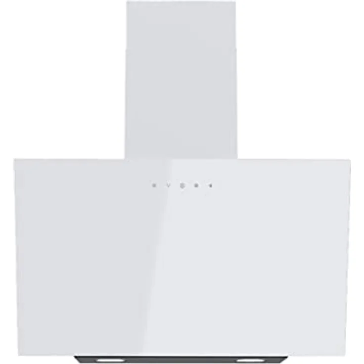 Candy Dunstabzugshaube CVMA60B DE / 60cm Breite / 213W Leistung / 4 Leistungsstufen/max. Luftleistung: 502m³/h/Abluft & Umluft/Energieeffizienz A/kostensparende LED-Leuchte/Weiß - Kraftvolle 4-Stufen Dunstabzugshaube mit LED-Beleuchtung - Preisvergleich