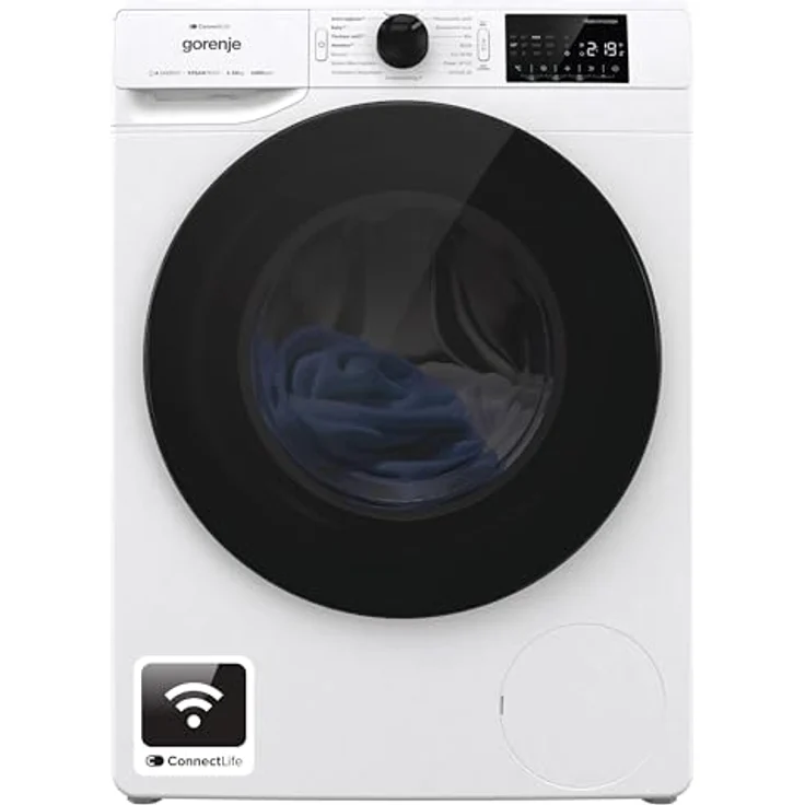 Gorenje WPNEI14A2TS, 10 kg Waschmaschine mit ConnectLife, 15 Programmen und Nachlegefunktion, A Energieeffizienzklasse – Bild 1