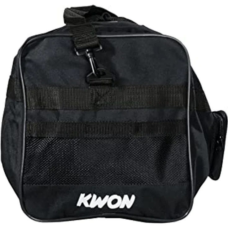 KWON Sporttasche TTS Small 56x28 cm für Kampfsport, schwarz, mit Nasswäschefach, Polyester und Vinyl – Bild 2