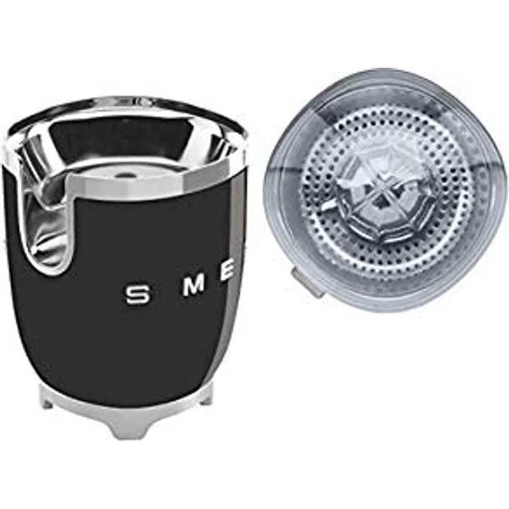 Smeg CJF01BLEU Zitruspresse, 70W, Edelstahl, schwarz, Serie: CJF01 – Bild 5