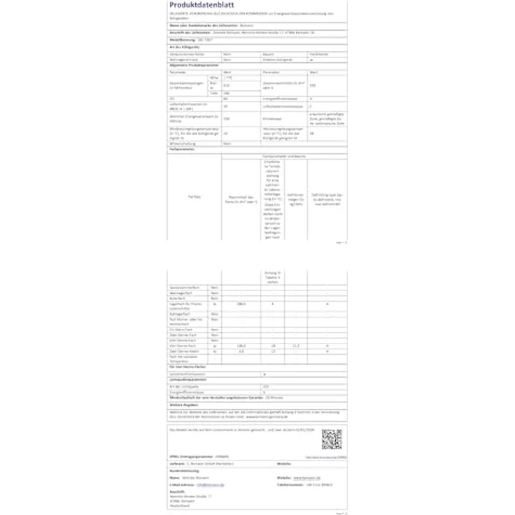 Bomann® SBS 7367, Side by Side Kühlschrank in dark inox, 439 Liter mit Inverter-Kompressor, Wasserspender, NoFrost und 5 Jahre Garantie – Bild 9