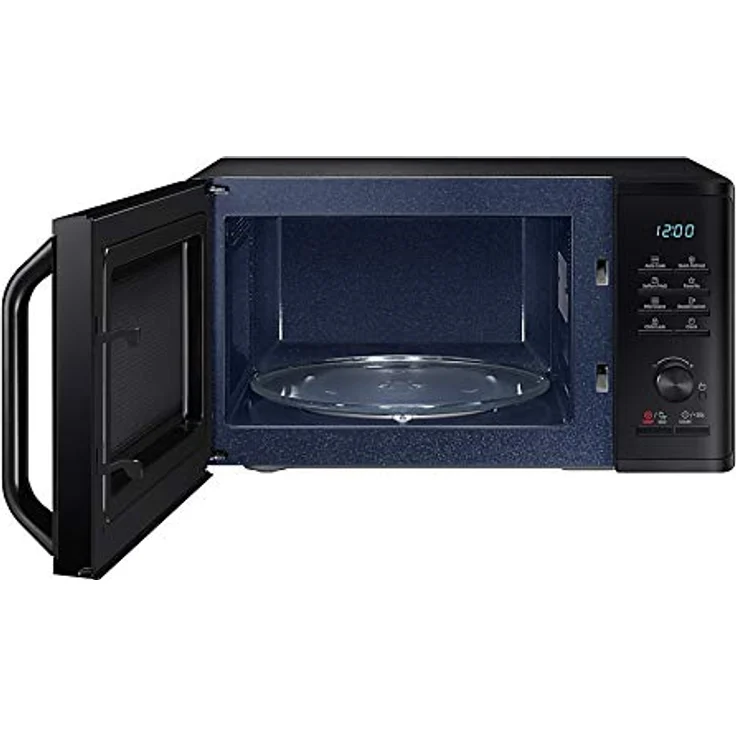Samsung MS23K3515AK Solo Mikrowelle, 23 l, 800 W, Drehknöpfe, Schwarz – Bild 2