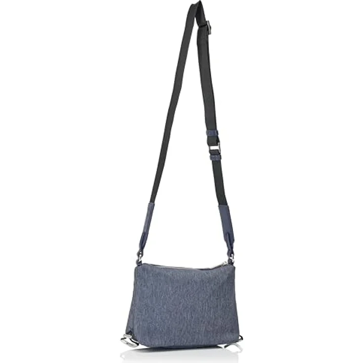 Hugo Ilene Umhängetasche, 22 cm, blau, 100% Polyester, Maße: 22 cm x 10 cm x 19 cm – Bild 3