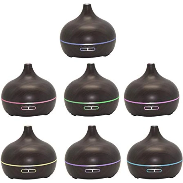 PRIXTON - Hidra H5B Luftbefeuchter - Aroma-Diffusor - Lufterfrischer - Gültig für die Aromatherapie - 300-ml-Behälter - LED-Nachtlicht - Timer 1-3-6 Stunden – Bild 3