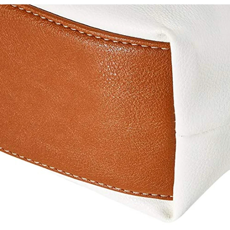 Tom Tailor Novara Umhängetasche 28 cm, weiß, 100% Polyurethan, 28 cm x 8.5 cm x 25 cm – Bild 4