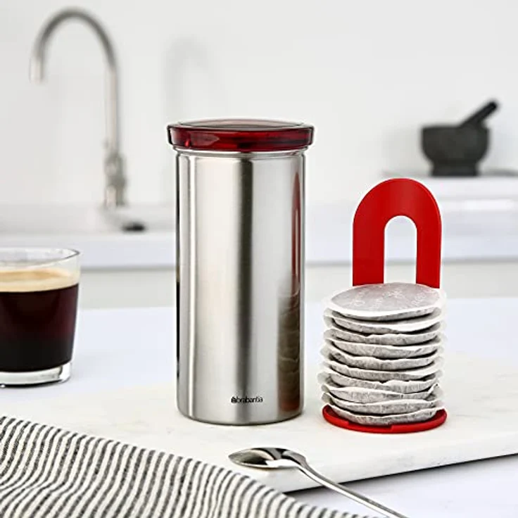 Brabantia Kaffeepaddose Matt Steel FPP 476181 – Bild 6