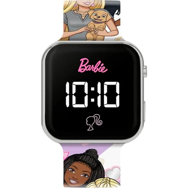 Accutime Disney Barbie LED Watch, Weiblich, Mehrfarbig – Bild 1
