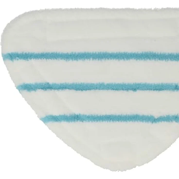 vhbw 2x Wischbezug für Clean Maxx Dampfreiniger, saugstark und fusselfrei, weiß/blau – Bild 5