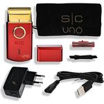 Stylecraft Elektrischer Bart- und Haarrasierer, kabelloser elektrischer Bartrasierer für Herren bis zu 2 Stunden Betrieb, kompakter und tragbarer Reiserasierer, Schnittgeschwindigkeit 9.000 U/Min