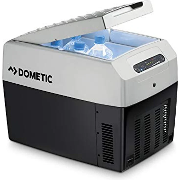 Dometic Tropicool TCX 15 l, Kühlbox mit Soft-Touch-Steuerung und Digital-Display, anthrazit – Bild 1