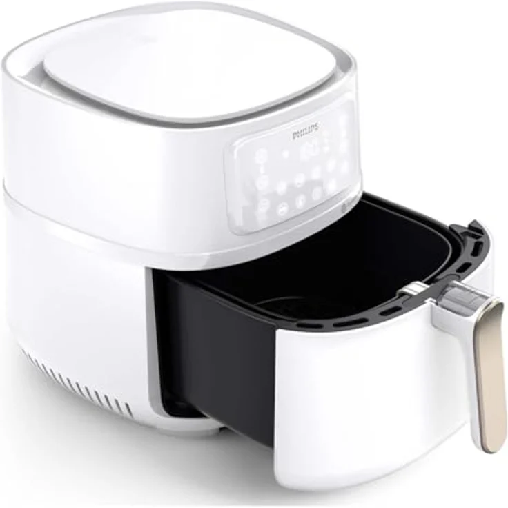 Philips Heißluftfritteuse Airfryer XXL HD9285/00, 7,2 l, 2000 W, mit 7 Voreinstellungen, WiFi Konnektivität und Warmhaltefunktion, in Schwarz – Bild 2