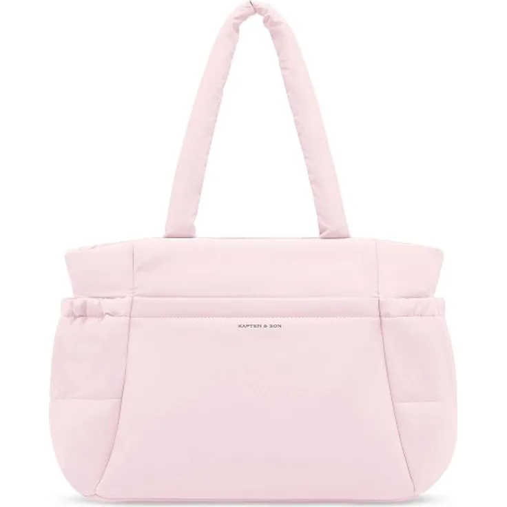 Kapten & Son Hellvi Shopper Tasche, 41.5 cm mit Laptopfach, pink, 100% Polyester