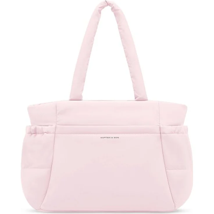 Kapten & Son Hellvi Shopper Tasche, 41.5 cm mit Laptopfach, pink, 100% Polyester