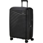 SAMSONITE Intuo - Spinner M, Erweiterbar Koffer, 69 cm, 79/87 L, Schwarz (Black)