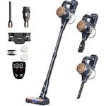 Proscenic Akku-Handstaubsauger P11 Lite, kabelloser Staubsauger mit 28 kPa Saugkraft und 35 Minuten Laufzeit, schwarz