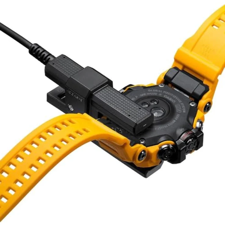 Casio G-Shock RANGEMAN GPR-H1000, Herren Digital Quarz Armbanduhr mit Bluetooth, Solarenergie, Herzfrequenzmesser, Gelb/Schwarz – Bild 3
