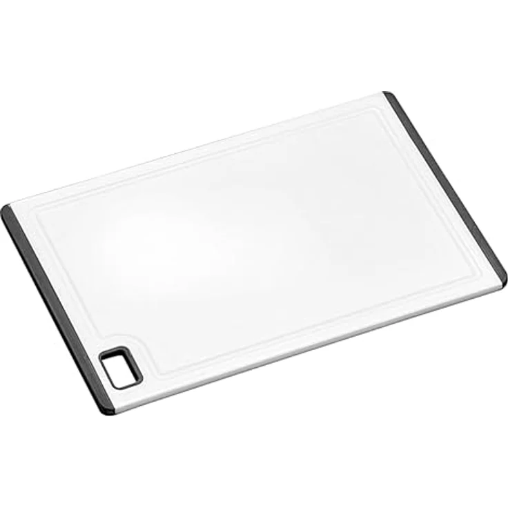 Kesper 30890 Schneidebrett klein aus Kunststoff, braun, 30 x 20 x 0.9 cm – Bild 2