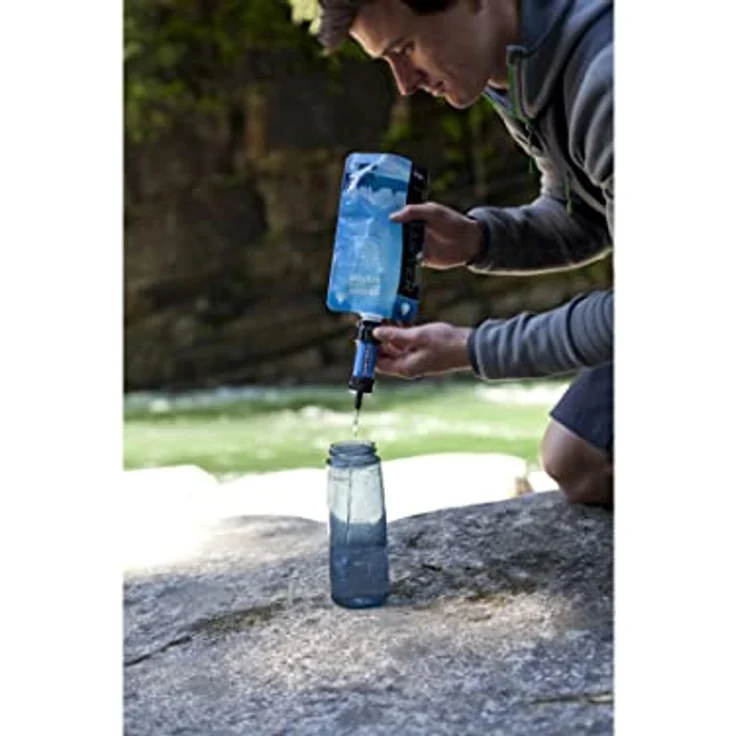 SAWYER Sawyer Mini Wasserfilter System Black, ultraleichter Filter für Camping und Outdoor, 99.9999% Bakterienfilterung – Bild 6