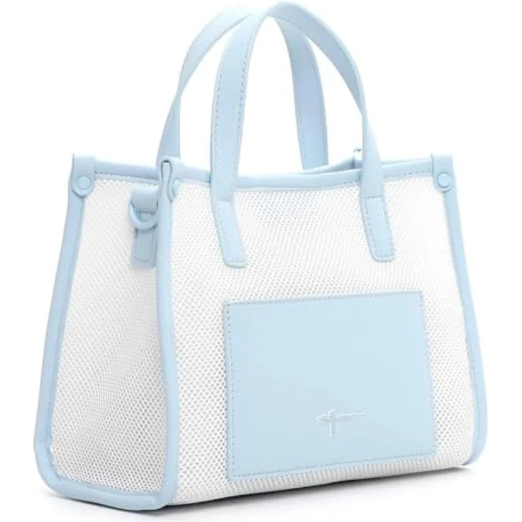 Tamaris Shopper Cityshopper (Set, 2-tlg) Crystal Blue, Polyester, Magnetverschluss, Mesh-Design – Bild 3