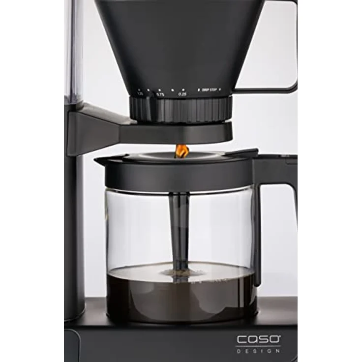 CASO Aroma Sense - Design Kaffeemaschine, ideale Brühtemperatur von 92 - 96 °C, volle Aromaentfaltung dank Aromastab in der Kaffeekanne, inkl. Permanentfilter aus titanbeschichtetem Edelstahl – Bild 5