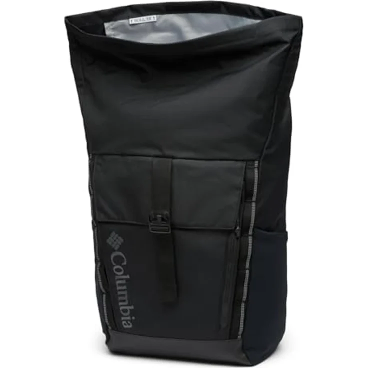 Columbia Convey III 27L Rolltop Rucksack mit Laptopfach für bis zu 15 Zoll, wasserabweisend, mit Trinkflaschentaschen und verstellbarem Brustgurt – Bild 3