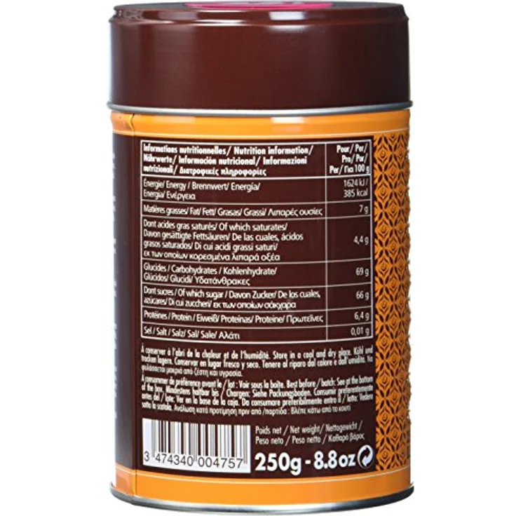 Chocolaterie Monbana Trinkschokolade Orange, 250g – Bild 2