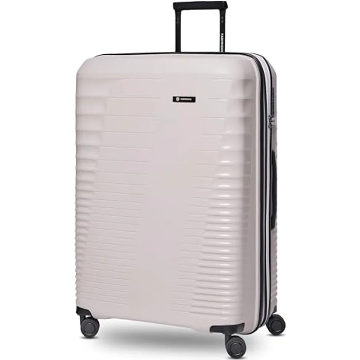 Farmhood Eco Edition großer Hartschalen Check-in Koffer nachhaltig | XL Trolley 53 x 31 x 77 cm mit Dehnfalte von 114 auf 120 Liter erweiterbar | Ultra-leicht nur 4,25 Kg - Preisvergleich – Bild 1