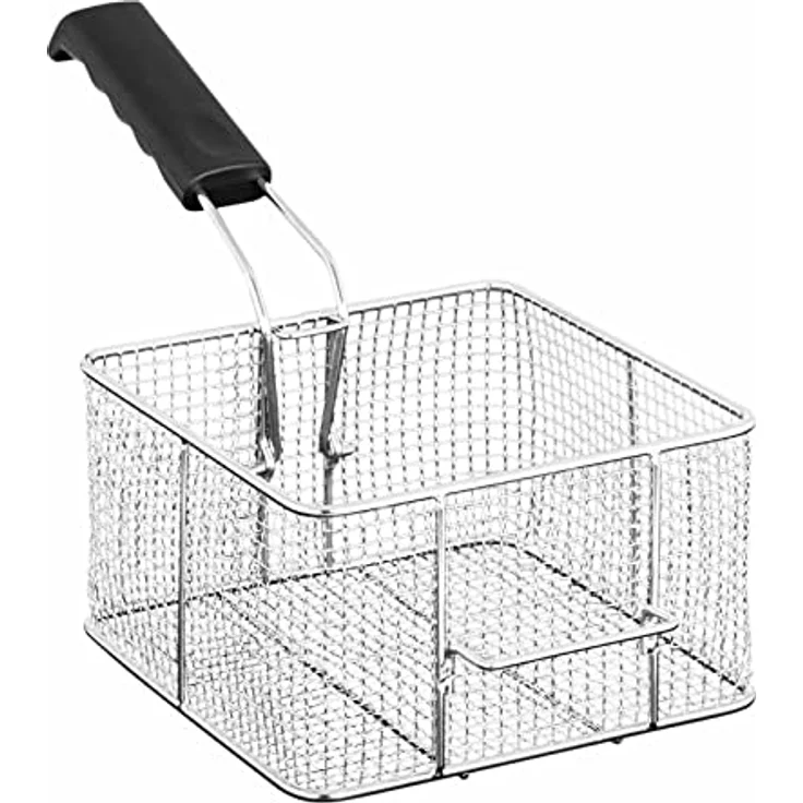 Royal Catering Fritteuse Edelstahl Doppel-Fritteuse RCTF-13DH (2 x 13 L, 2 x 3200 W, 230 V, 60–200 °C, Timer 60 min, inkl. 2 x Korb mit Deckel) – Bild 5
