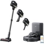 eufy Saugroboter 3-in-1 E20, Max. 30.000Pa, 5-Stufen-Filter, Präzise Hinderniserkennung, Schnelladung, Ideal für Teppiche, Spalten & Treppen