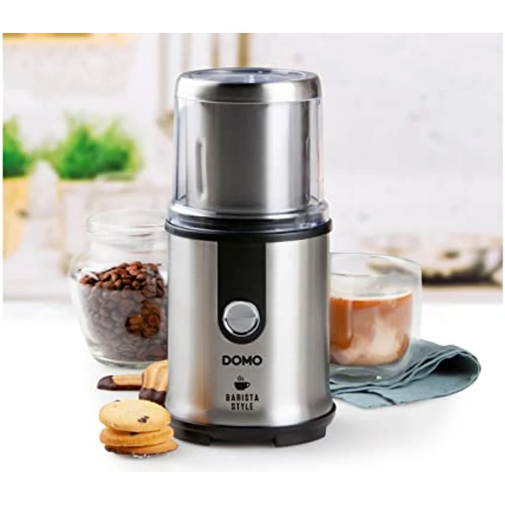 DOMO DO723K Kaffeemühle Silber – Bild 3