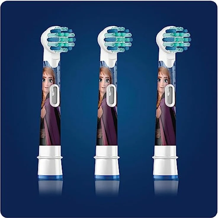 Oral-B Kids Frozen II 3er Aufsteckbürste, weiß – Bild 3