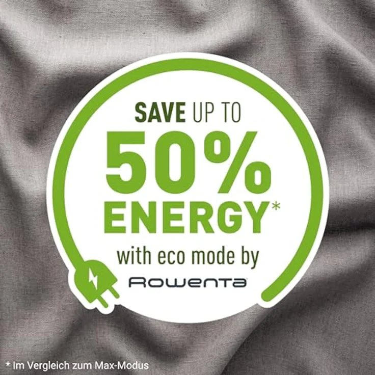 Rowenta Force Pro 500 Dampfbügelstation, 2800 W, 600 g/min Dampfstoß, Quicksteam-Technologie, Energie-Eco-Modus, Eucalyptus/Schwarz, VR9042F0 – Bild 5