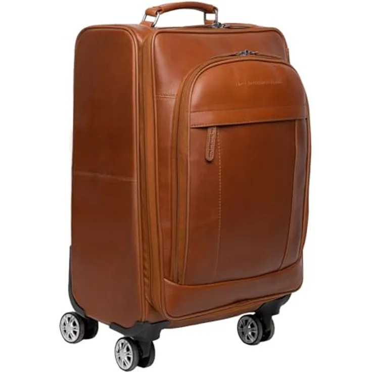 The Chesterfield Brand Key Largo Trolley Bag Cognac