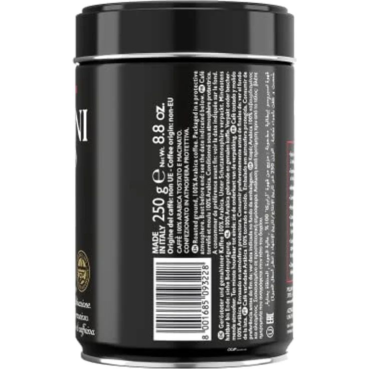 Pellini Kaffee, Pellini Top Arabica 100% - 250 g Dose – Bild 4