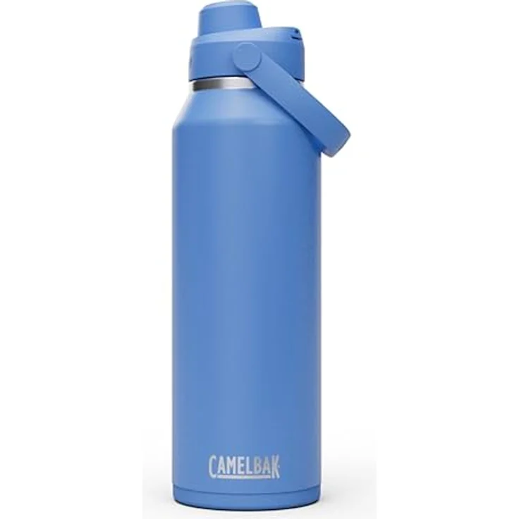 CamelBak Thrive Chug Trinkflasche, isolierter Edelstahl, 1,2 l, auslaufsicher, himmelblau – Bild 1