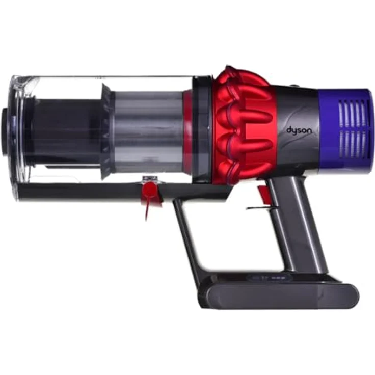 Dyson V10 Origin Handstaubsauger, 60 min Akkubetrieb, Zyklon-Technologie, rot, 394464-01 – Bild 3