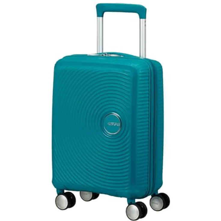 American Tourister Soundbox Mini, Kindertrolley mit 4 Rollen, 47 cm, grün, 100% Polypropylen – Bild 2