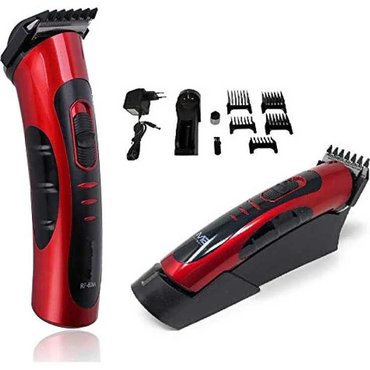 Kemei Haarschneider Profi Trimmer Rasierer Bart Clipper Hair Akku, 45min Laufzeit, 35mm Schnittbreite, universelle Stromversorgung – Bild 2