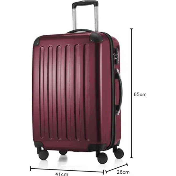Hauptstadtkoffer Alex HartschalenKoffer Koffer Trolley Rollkoffer Reisekoffer, 65 cm, 74 Liter – Bild 7