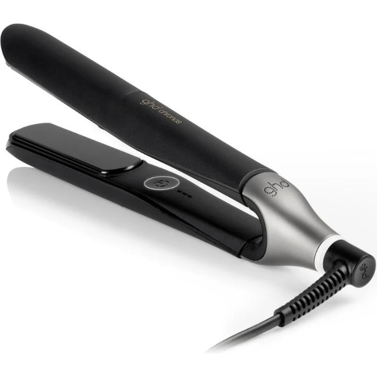 GHD Chronos Styler Schwarz, Glätteisen mit HD-Bewegungsreaktionstechnologie, 85 % mehr Glanz, weniger Frizz