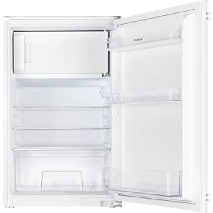 Amica Einbaukühlschrank EKS 16171-1 BxHxT 56 x 87 x 55 cm, 100 l Kühlteil, 16 l Gefrierteil, Gemüseschublade, LED-Innenbeleuchtung, weiß – Bild 2